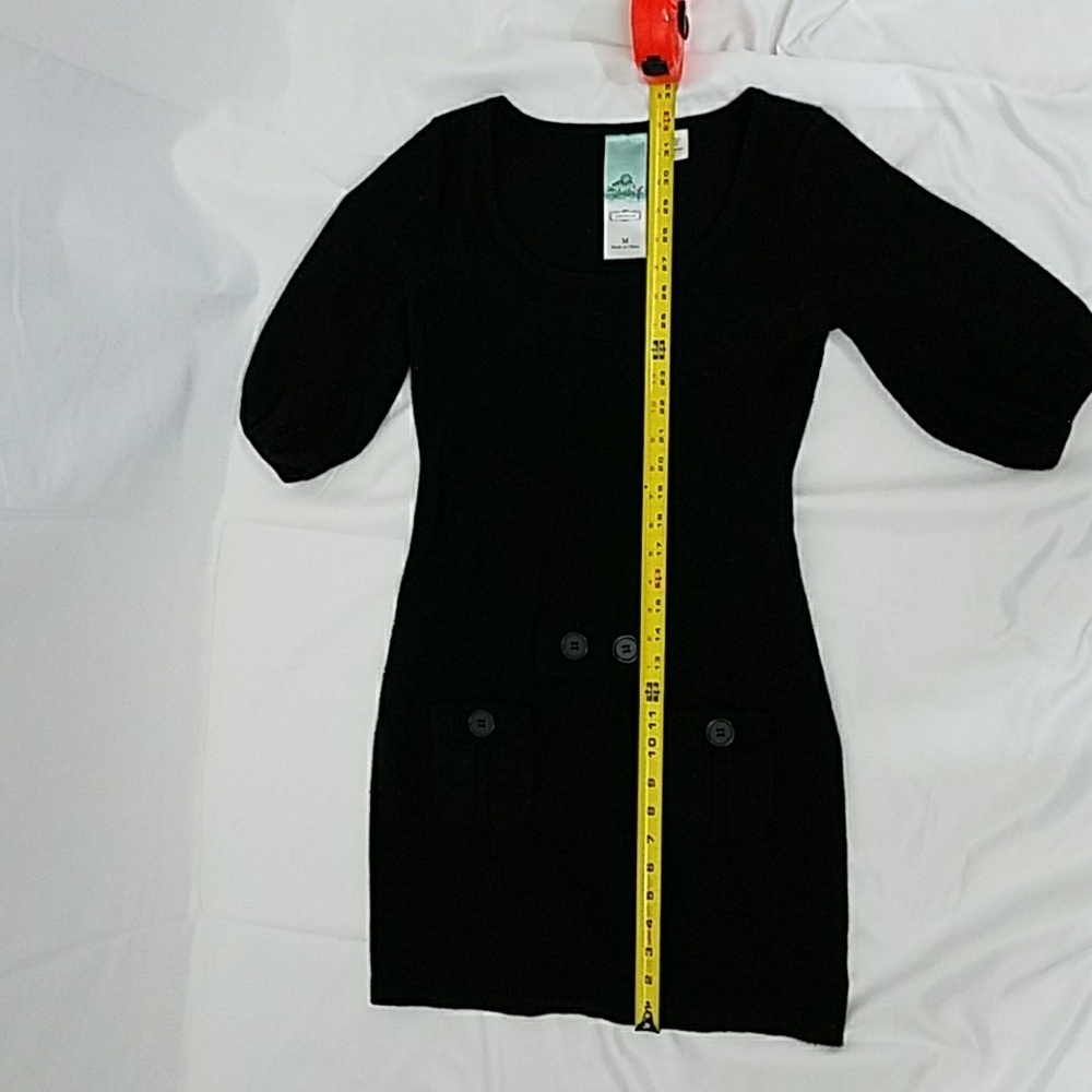 🍍Black Sweater Dress - Picture 4 of 7